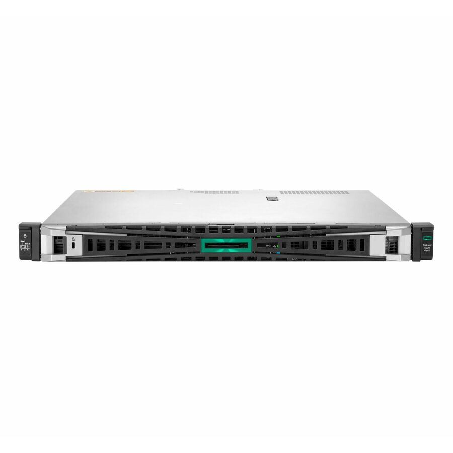 HPE ProLiant DL20 G11 1U Rack Server - 1 x Intel Xeon 6333P 3.10 GHz - 32 GB RAM - 1.88 TB SSD - (2 x 960GB) SSD Configuration - Serial ATA/600, 12Gb/s SAS, NVMe Controller