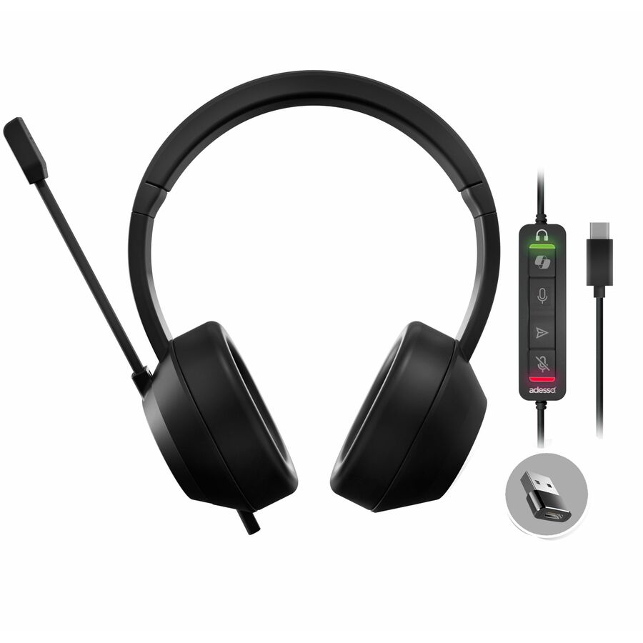 Adesso Xtream P7 Wired Stereo Headset With AI Controls
