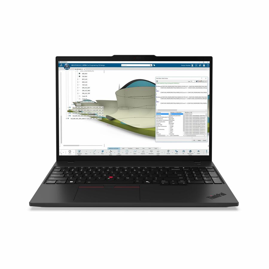 Lenovo ThinkPad P16s Gen 4 21QR001QUS 16" Copilot+ PC Mobile Workstation - WUXGA - AMD Ryzen AI 7 PRO 350 - 32 GB - 512 GB SSD - English Keyboard - Black