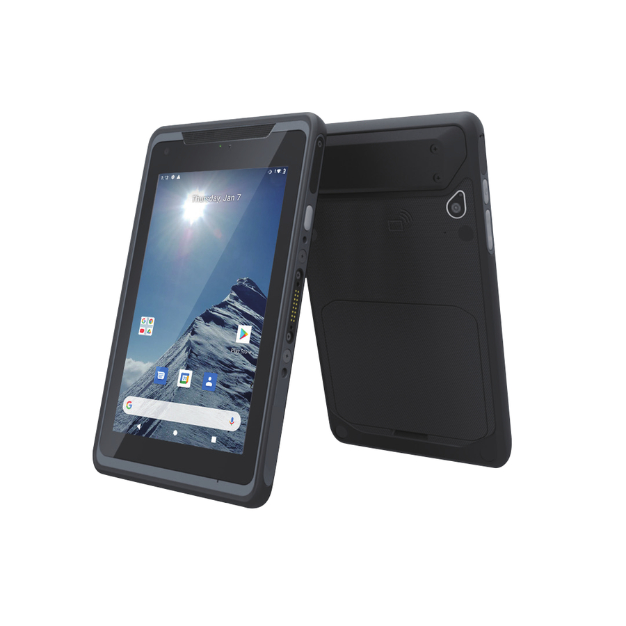 Advantech AIM-75S Rugged Tablet - 8" WUXGA - Qualcomm Snapdragon 660 - 4 GB - 64 GB Storage - Android 10 - Dark Gray