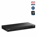 TRENDnet 16-Port Unmanaged 2.5G Desktop Network Ethernet Switch, TEG-S3160, 16 x 2.5Gb RJ-45 Ports, 80Gbps Switching Capacity, Ethernet Splitter, NDAA & TAA Compliant, Lifetime Protection, Black
