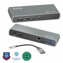 Plugable Thunderbolt 4 Docking Station | 3x Thunderbolt Ports, Dual 4K, 100W Charging, TAA Compliant