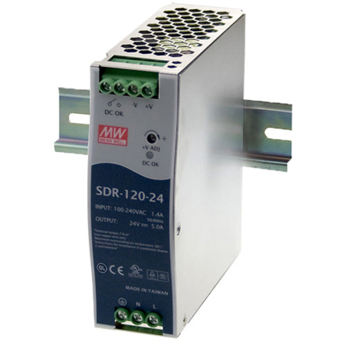 Advantech 120W Single Output Industrial DIN RAIL With PFC Function