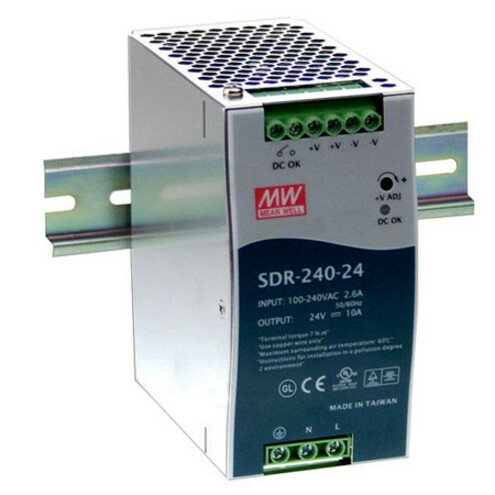 B+B SmartWorx MeanWell SDR-240-24 240W Power Supply