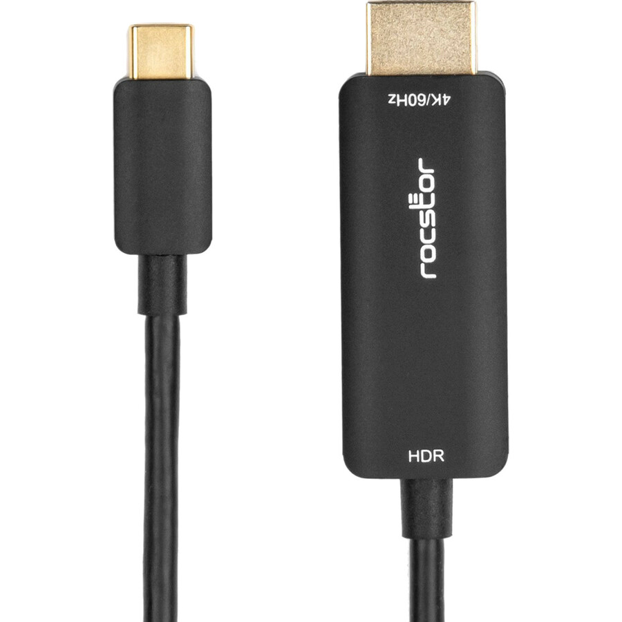 Rocstor USB-C to HDMI Video Cable 4K/60Hz - USB Type-C to HDMI - M/M