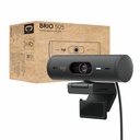 Logitech Brio 505 Full HD Webcam, TAA Compliant, Auto-Framing, Show Mode, Dual Noise Reduction Mics, Privacy Shutter