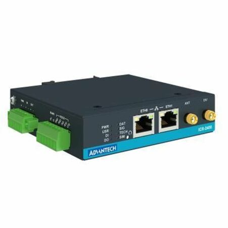 Advantech ICR-2432 2 SIM Cellular, Ethernet Modem/Wireless Router