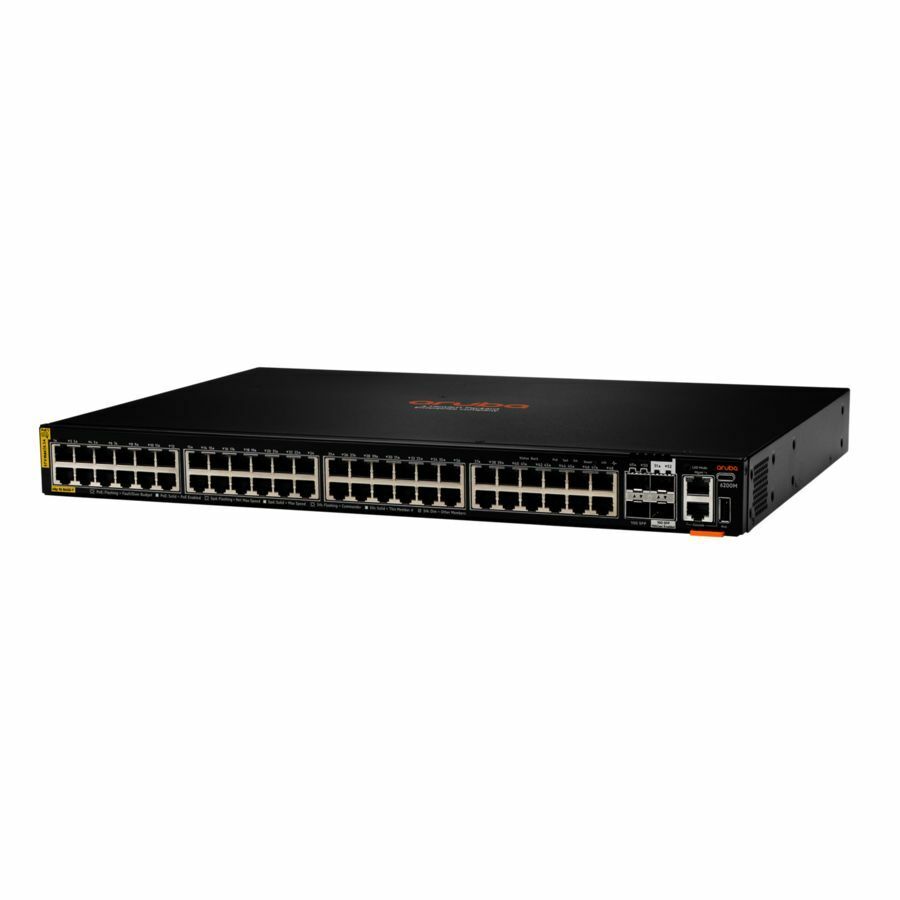 HPE 6200M 48G Class4 PoE 4SFP+ Switch