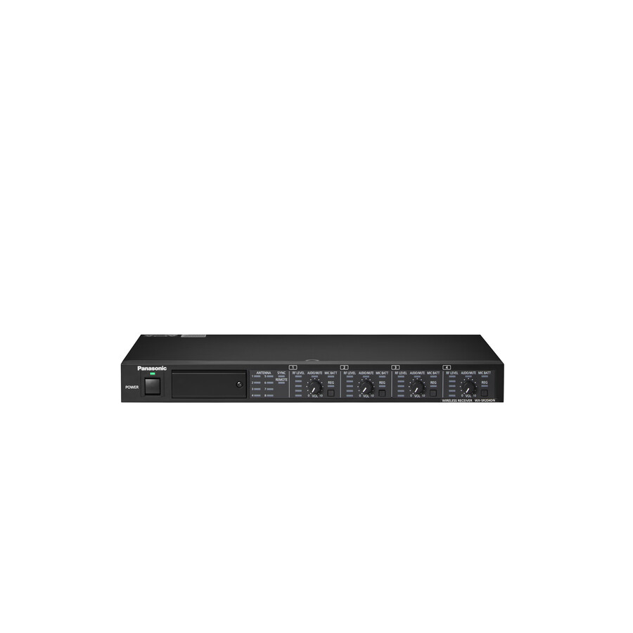 Panasonic WX-SR204DN 4-Channel Dante Digital Wireless Mic Receiver