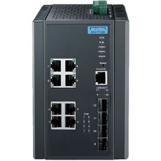 Advantech EKI-7712G-4FMPI Ethernet Switch