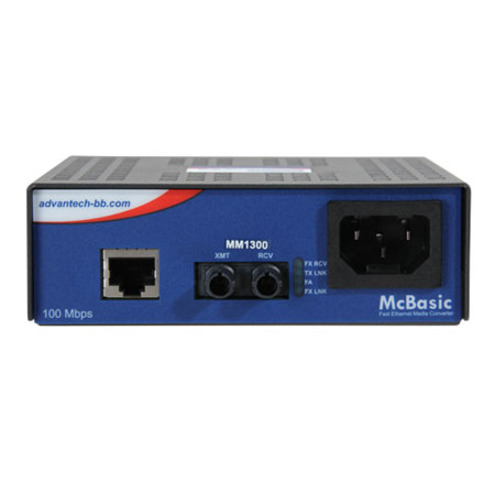 B+B SmartWorx 100Mbps and 10/100/1000Mbps Media Converter