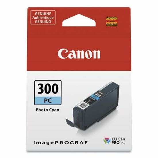 Canon LUCIA PRO PFI-300 Original Inkjet Ink Cartridge - Photo Cyan Pack