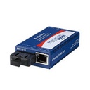 B+B SmartWorx Industrial Grade 10/100 Mbps Miniature Media Converter