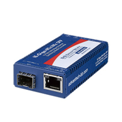 B+B SmartWorx 10/100/1000Mbps Miniature Media Converter with LFPT