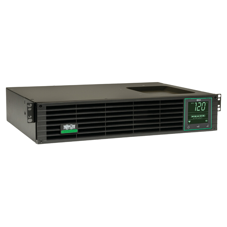 Tripp Lite by Eaton UPS SmartPro UPS Lithium Battery Backup - 120V 1kVA 800W Line Interactive 2U Sine Wave LCD 6 Outlets