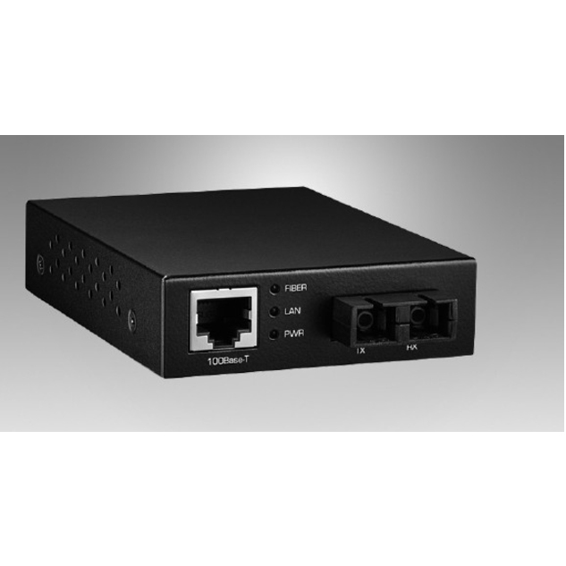 Advantech 10/100T(X) to Fiber Converter, Single-mode, SC Connector