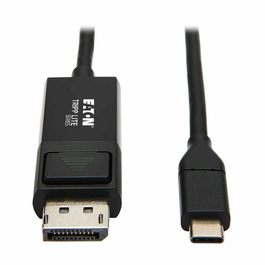 Tripp Lite by Eaton USB-C to DisplayPort Adapter Cable (M/M) 4K 60 Hz HDR Locking DP Connector 3 ft. (0.9 m)