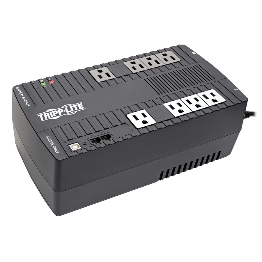 Tripp Lite by Eaton UPS 700VA 350W Line-Interactive UPS - 8 NEMA 5-15R Outlets AVR 120V 50/60 Hz USB Desktop/Wall Mount