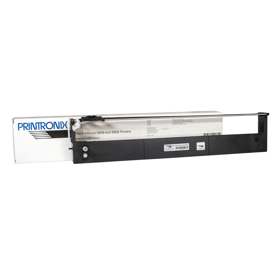 Printronix Original Extended Yield Dot Matrix Ribbon Cartridge - Black - 6 Pack