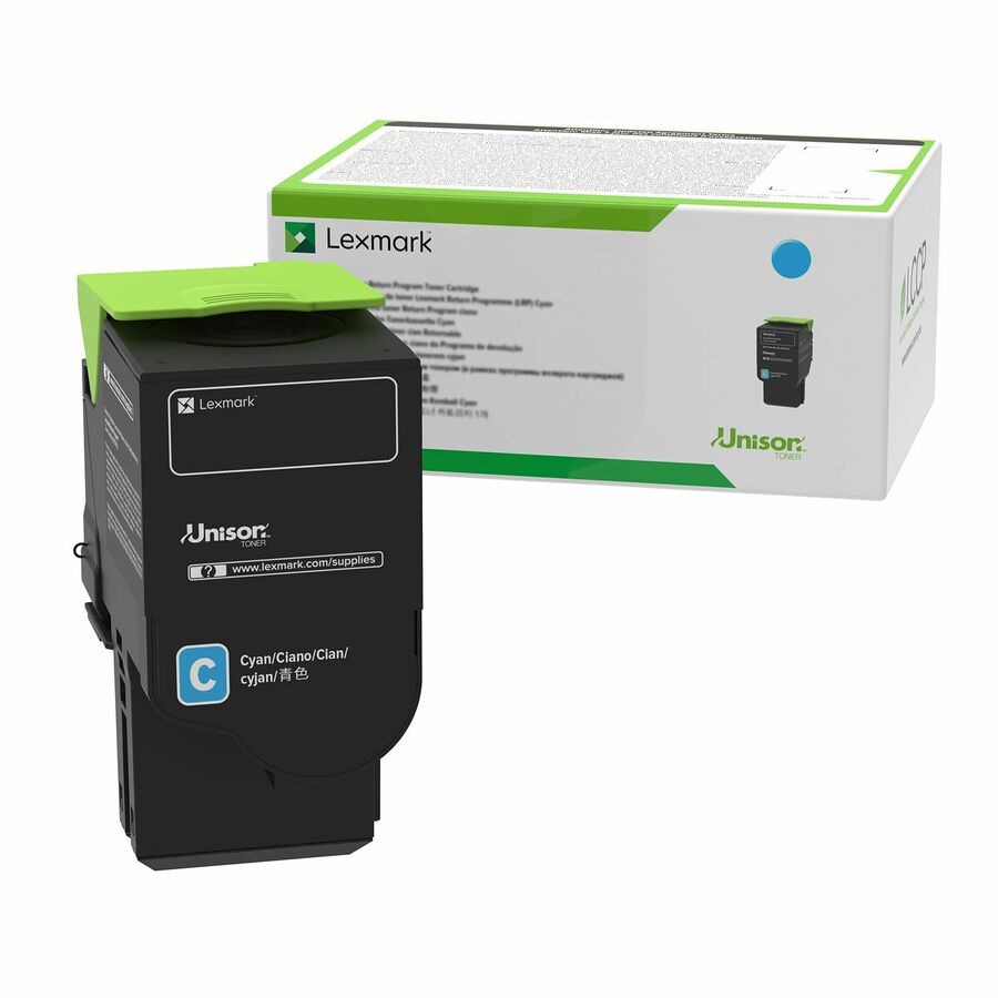 Lexmark Unison Original Ultra High Yield Laser Toner Cartridge - Cyan Pack