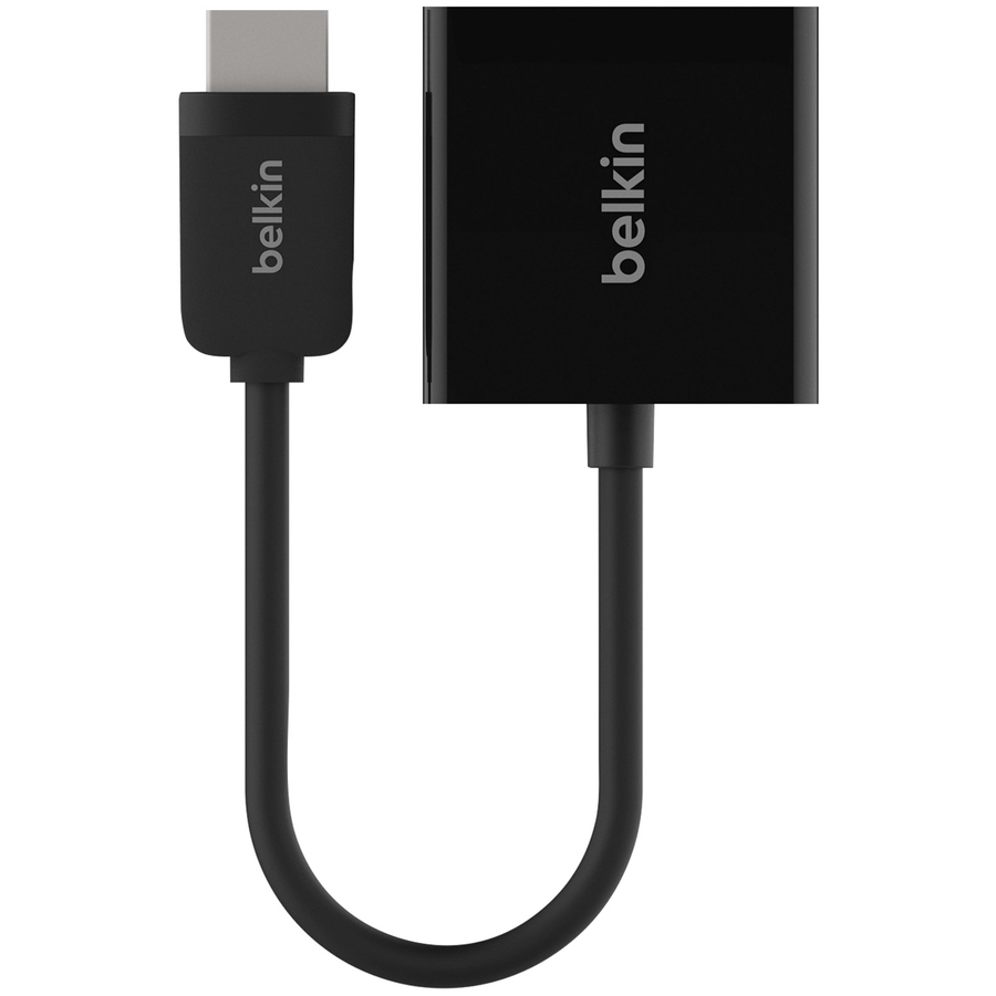 Belkin HDMI to VGA with Audio Adapter Cable for portable devices - 3.5mm Audio Adapter, M/F, 1080p