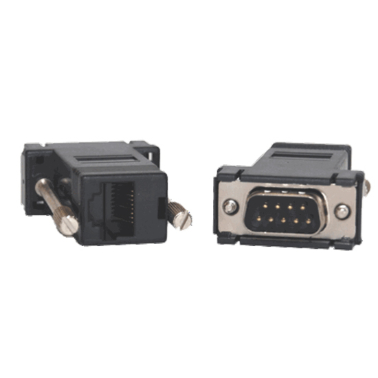 Opengear DB9F to RJ45 Straight Serial Adapter
