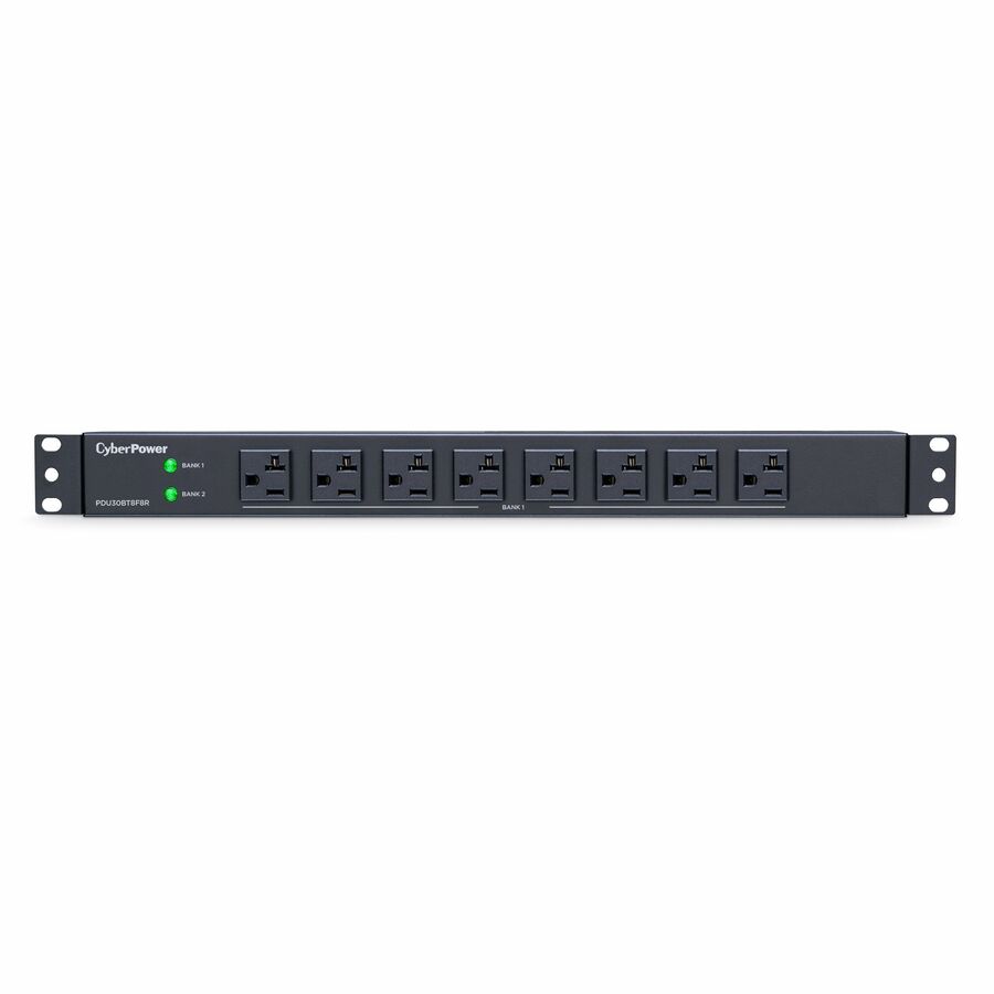CyberPower PDU30BT8F8R Single Phase 100 - 125 VAC 30A Basic PDU