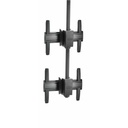 Chief Fusion Medium Ceiling Display Mount - For Monitors 32-65" - Black
