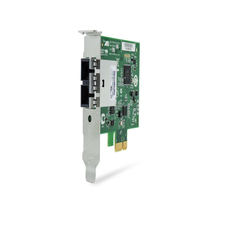 Allied Telesis 1000SX SC PCI Express x1 Adapter Card
