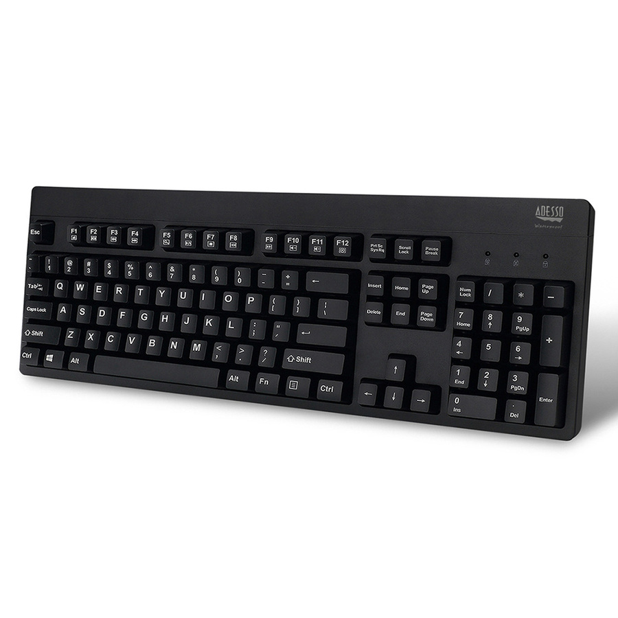 Adesso EasyTouch 630UB - Antimicrobial Waterproof Keyboard