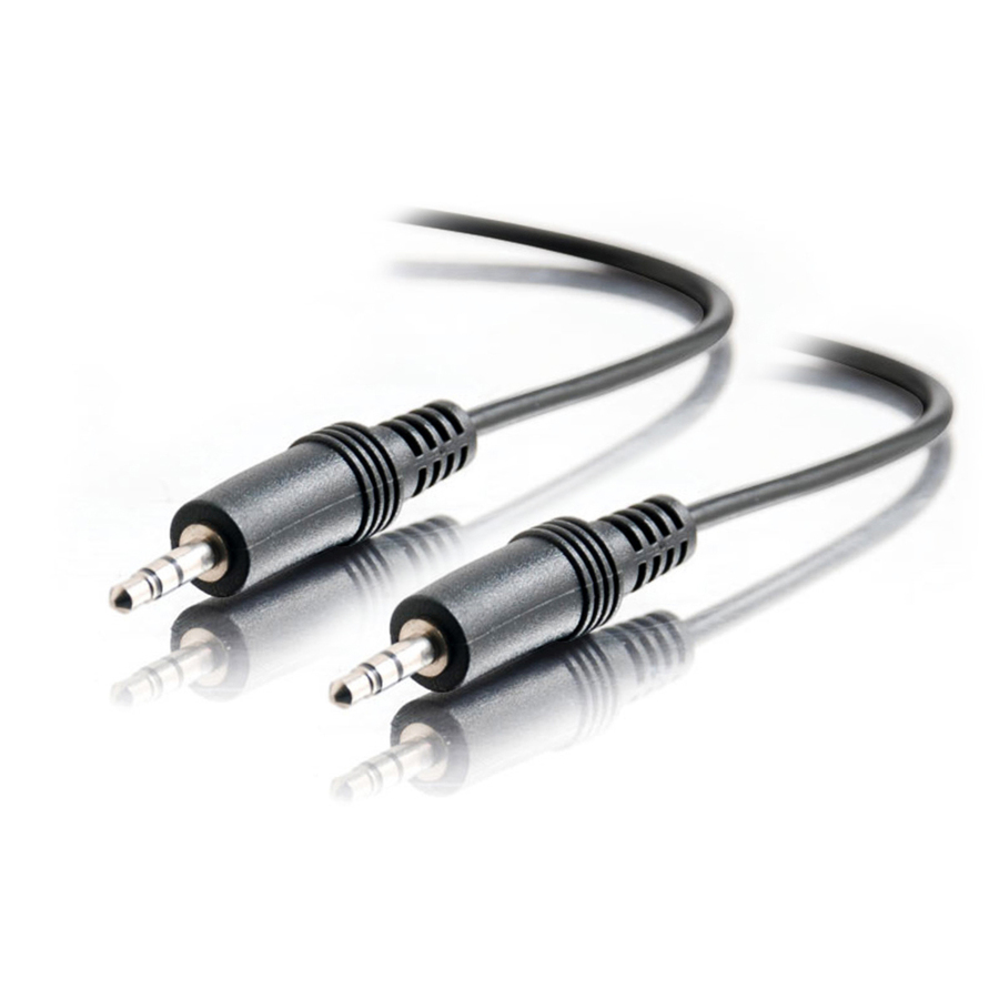C2G 6ft 3.5mm Audito Cable - AUX Cable - M/M