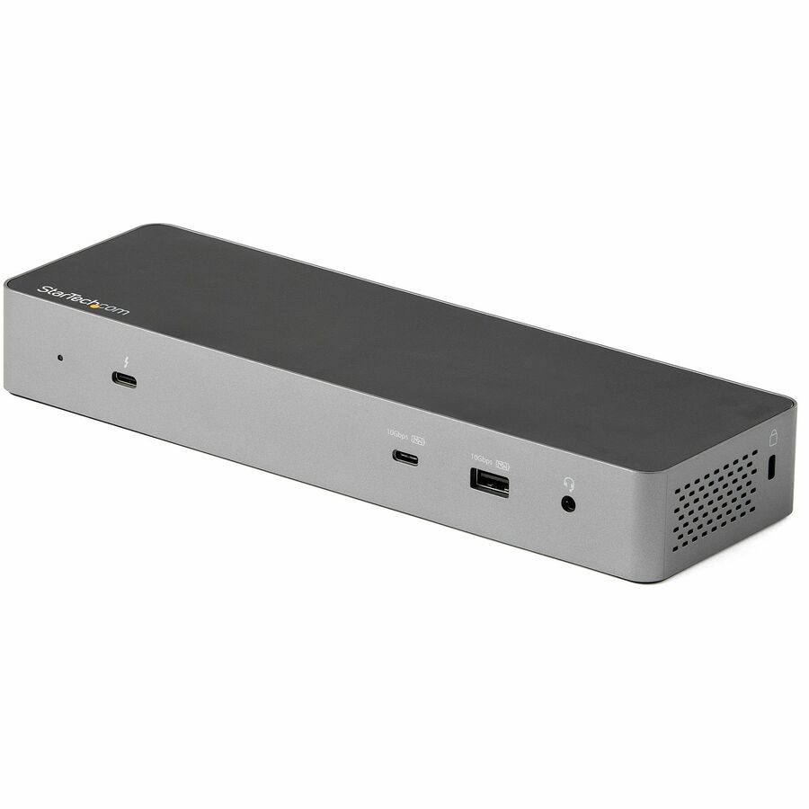 StarTech USB C Docking Station for MacBook Pro/Air-M1/M2/M3/M4 (Thunderbolt Compatible) - Dual HDMI/DisplayPort, 96W Power Delivery