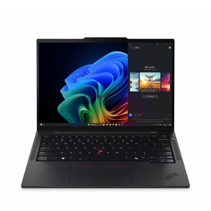 Lenovo ThinkPad T14s Gen 6 21QX00LBUS 14" Touchscreen Notebook - WUXGA - 60 Hz - Intel Core Ultra 7 2nd Gen 268V - vPro Technology - 32 GB - 512 GB SSD - English (US) Keyboard - Black