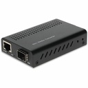 AddOn 1x 100M/1G/2.5G/5G/10GBase-T RJ45 and 1x SFP+ 10GBase-X 10Gigabit Ethernet, Full Duplex, Auto-Negotiation, Auto-MDI/MDIX Mini Media Converter