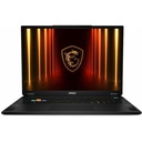 MSI Stealth 18 HX AI A2XWIG-036US 18" Gaming Notebook - UHD+ - 120 Hz - Intel Core Ultra 9 275HX - 64 GB - 2 TB SSD - Midnight Black