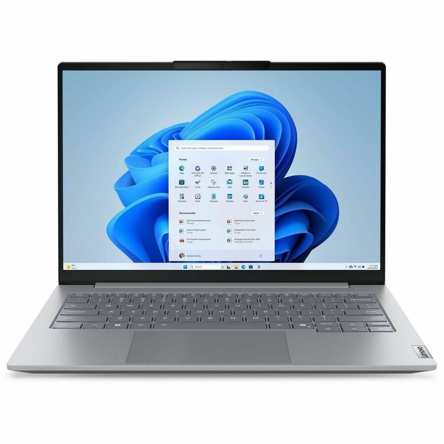 Lenovo ThinkBook 16 G8 IRL 21SH0002US 16" Touchscreen Notebook - WUXGA - 60 Hz - Intel Core 7 240H - 16 GB - 512 GB SSD - English Keyboard - Arctic Gray