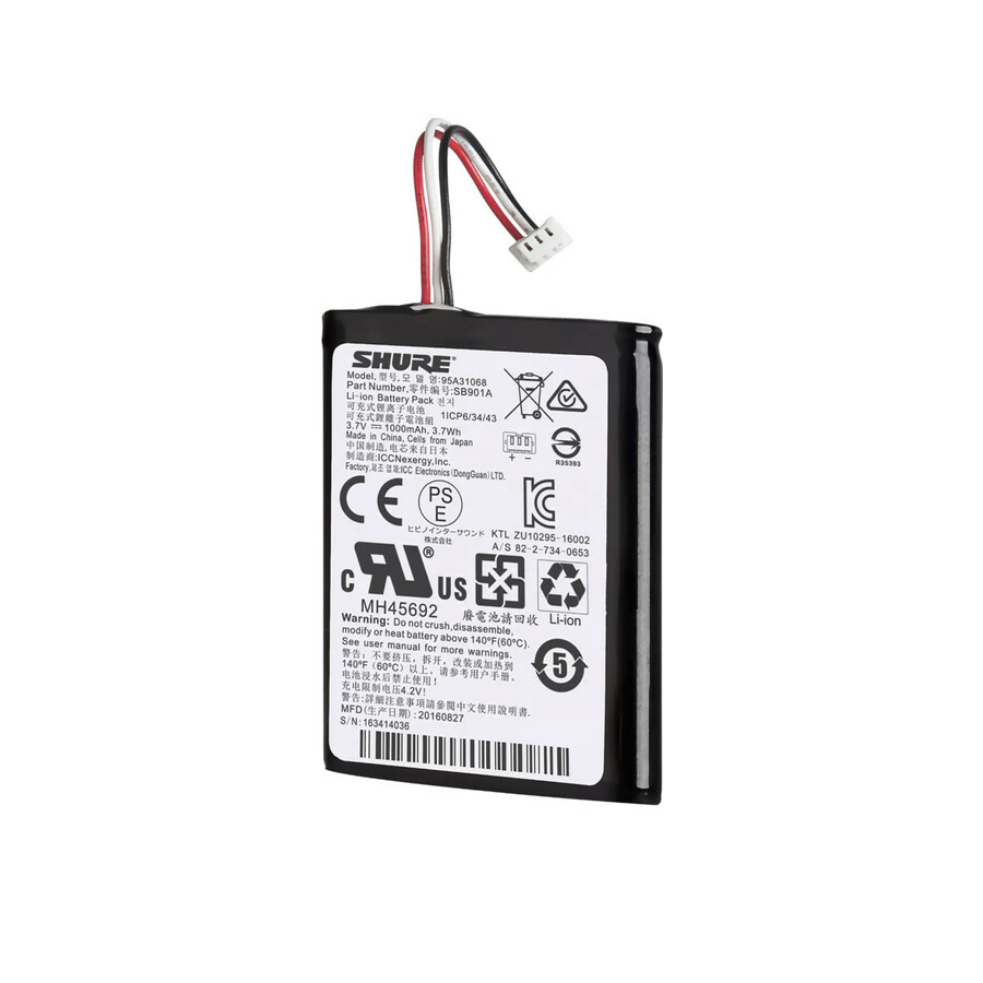 Shure Rechargeable Lithium-Ion Battery
