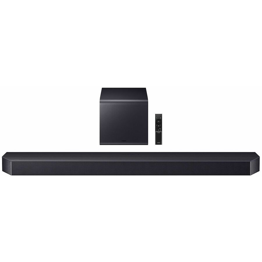 Samsung HW-Q900F 7.1.2 Bluetooth Smart Sound Bar Speaker - 500 W RMS - Google Assistant, Bixby, Alexa Supported - Titan Black