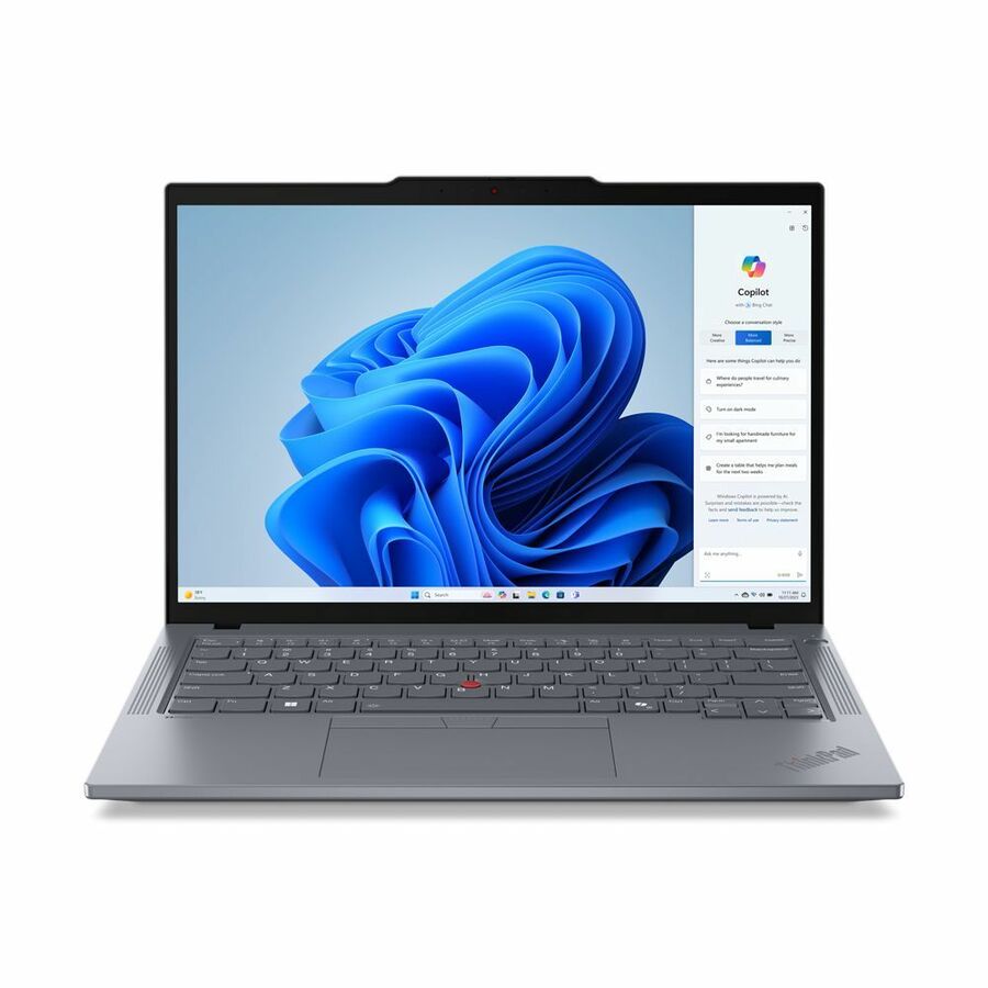 Lenovo ThinkPad T14 Gen 5 21ML006MUS 14" Touchscreen Notebook - WUXGA - 60 Hz - Intel Core Ultra 7 155U - 32 GB - 512 GB SSD - English Keyboard - Gray