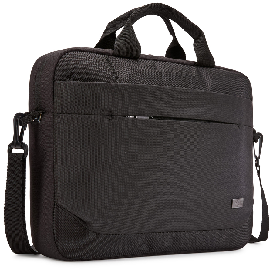 Case Logic Advantage ADVA-114 Carrying Case (Attaché) for 10.1" to 14" Notebook - Black