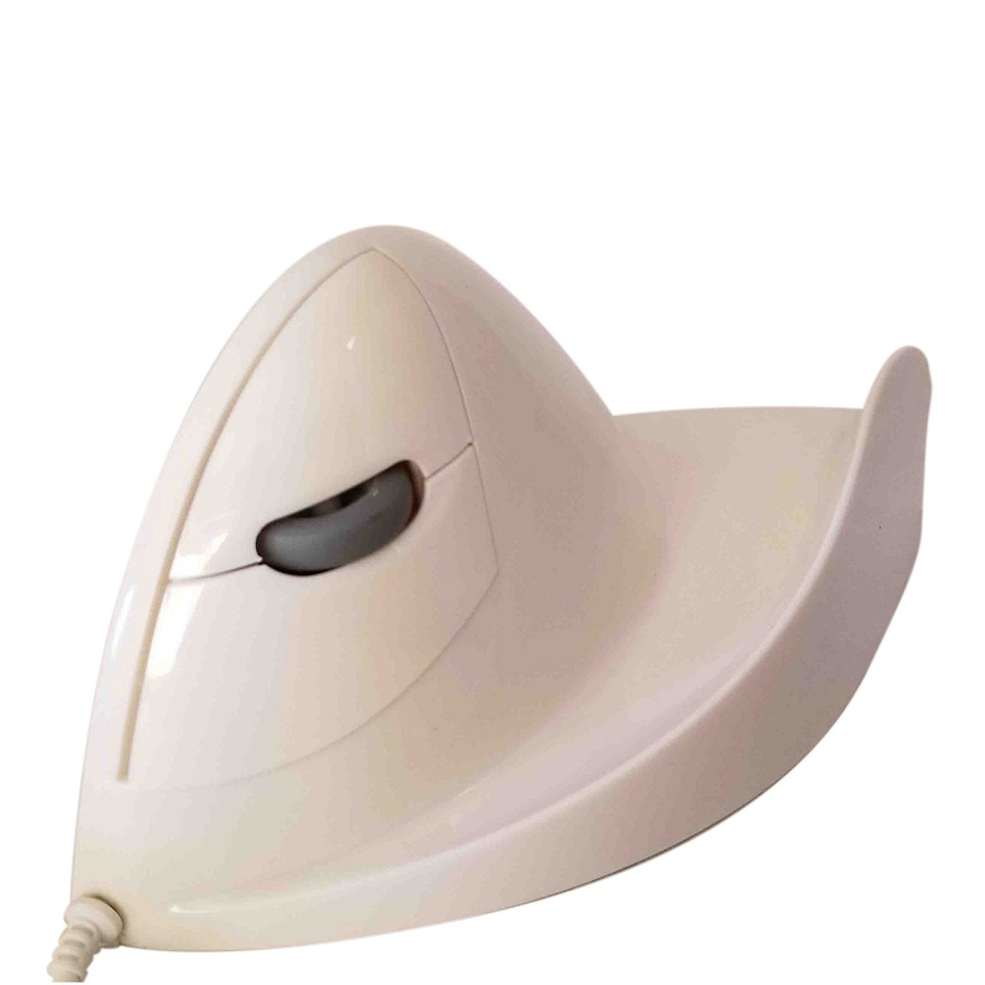 AIRO2BIC MOUSE WHITE ERGONOMIC PC MAC LEFT HAND