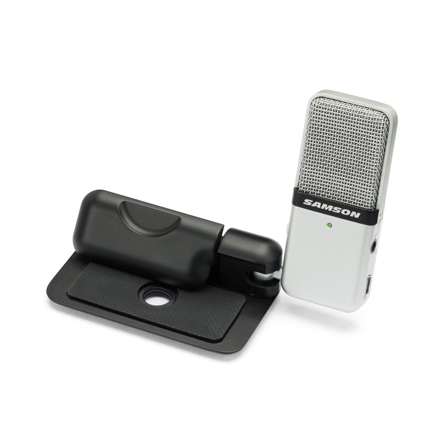 Samson Go Mic Wired Electret Condenser Microphone - Titanium