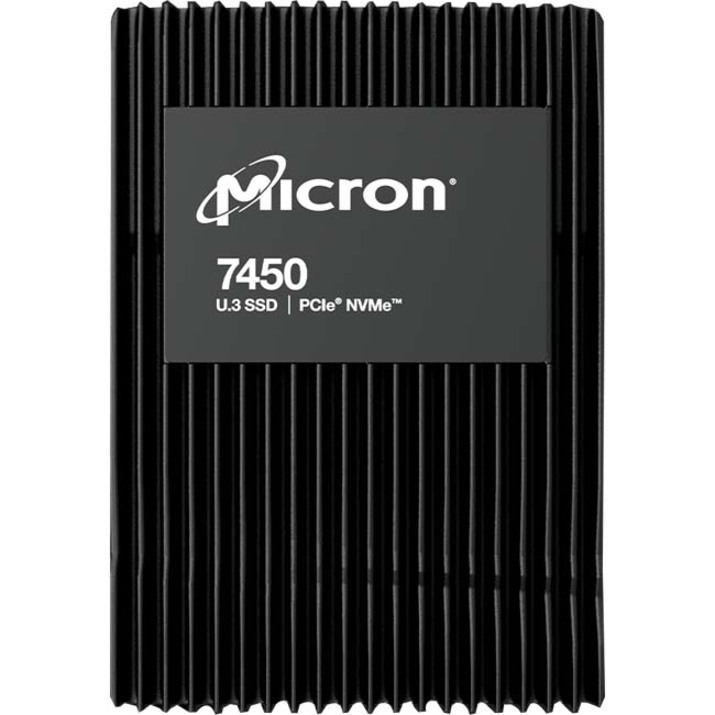 Micron 7450 MAX 3.20 TB Solid State Drive - 2.5" Internal - U.3 (PCI Express NVMe 4.0 x4) - Mixed Use - TAA Compliant