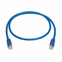 Eaton Tripp Lite Series Cat8 40G Snagless SSTP Ethernet Cable (RJ45 M/M), PoE, Blue, 3 ft. (0.9 m)