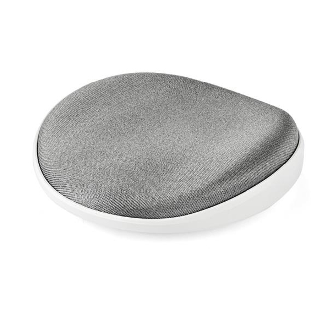 StarTech Wrist Rest, Ergonomic Desk Wrist Pad, Sliding Wrist Rest for Mouse, Silver Fabric, Office Wrist Support (ROLWRSTRST), TAA