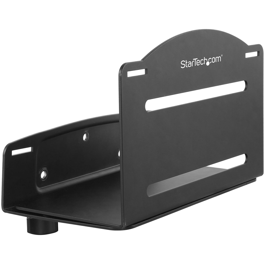 StarTech CPU Mount - Adjustable Computer Wall Mount - PC Wall Mount - CPU Wall Mount - Adjustable Width 4.8 to 8.3in - Heavy-duty Metal