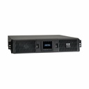 Tripp Lite by Eaton series UPS SmartOnline 1500VA 1350W 120V Double-Conversion Sine Wave UPS - 8 Outlets, Extended Run, Network Card Option, LCD, USB, DB9, 2U Rack/Tower