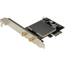 StarTech AC600 Wireless-AC Network Adapter, 802.11ac, PCI Express, Dual Band 2.4GHz and 5GHz Wireless Network Card, TAA