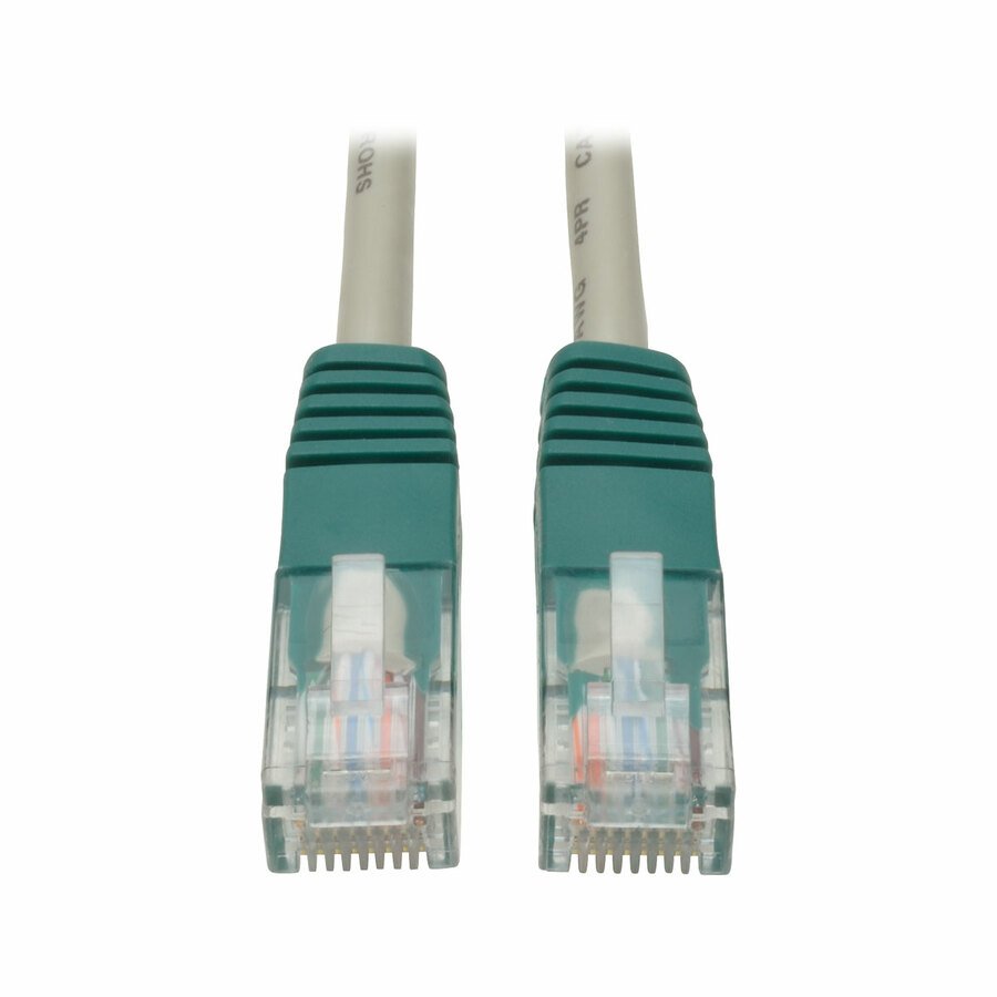 Eaton Tripp Lite Series Cat5e 350 MHz Crossover Molded (UTP) Ethernet Cable (RJ45 M/M), PoE - Gray, 10 ft. (3.05 m)