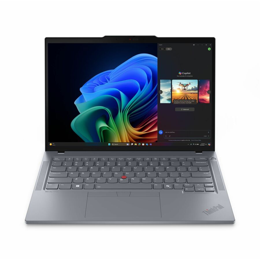 Lenovo ThinkPad T14 Gen 6 21QC001XUS 14" Notebook - WUXGA - 60 Hz - Intel Core Ultra 5 225U - 16 GB - 256 GB SSD - English Keyboard - Gray